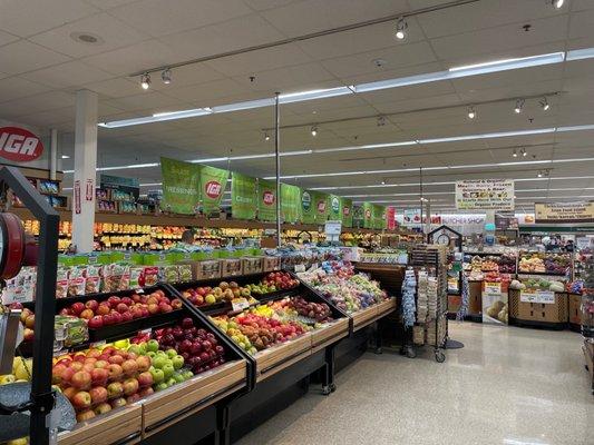 Produce section