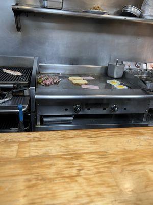 Grill at work