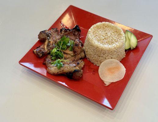 BBQ Grilled Pork Chop