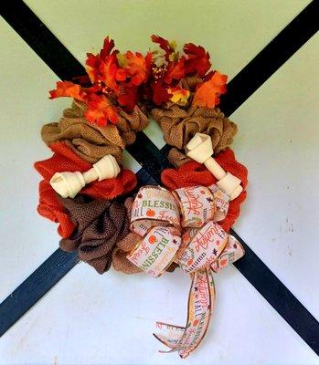 Thank you Roxann for making this adorable wreath for the shop.