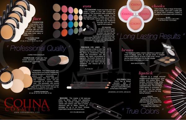 Colina Cosmetics Collection