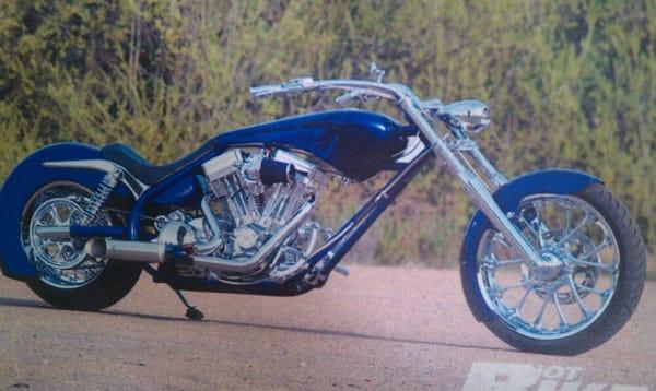 Chrome Work featured in hot bike magazine