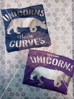 Tanks "real unicorns have curves!"