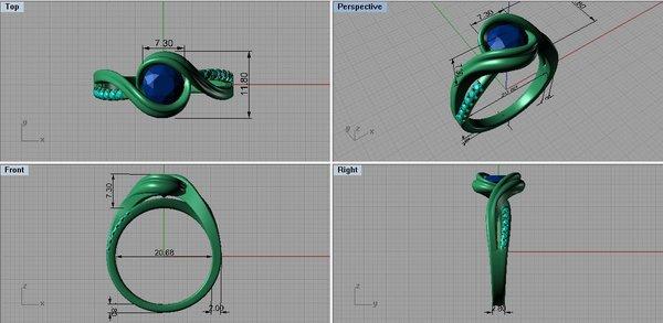 Building a custom ring.