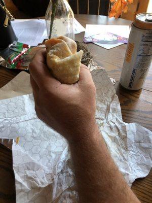 Breakfast burrito