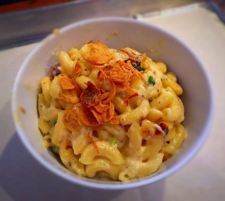 Mac & Cheese with added Chinese Sausage | July 17, 2016