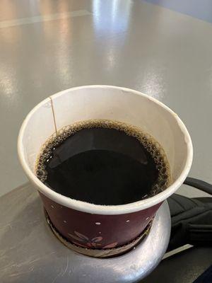 Medium size coffee