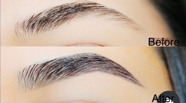 Our eyebrows Before and After!