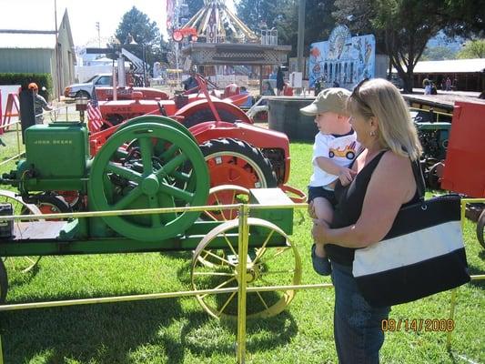 Lookin' at tractors