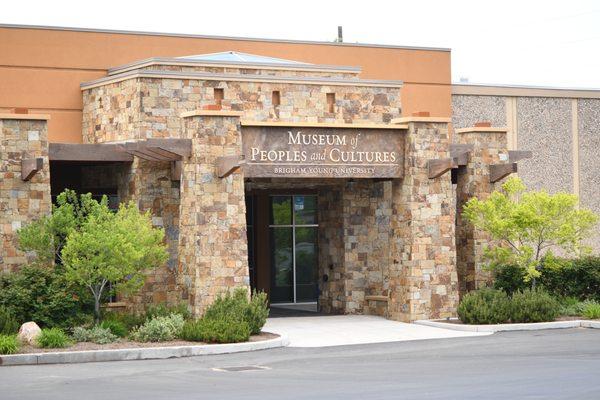 The front of BYU's Museum of Peoples and Cultures