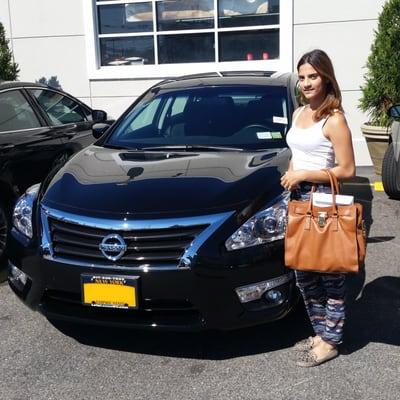 Enerolisa and her 2015 Nissan Altima