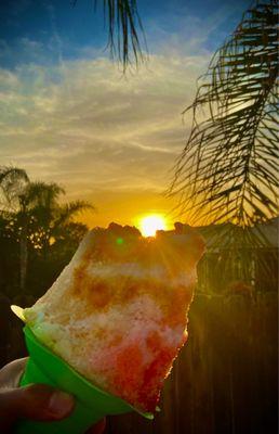 suns still out = time to get shave ice