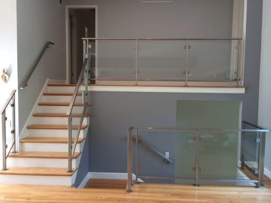 Residential Stainless Steel Glass Railing