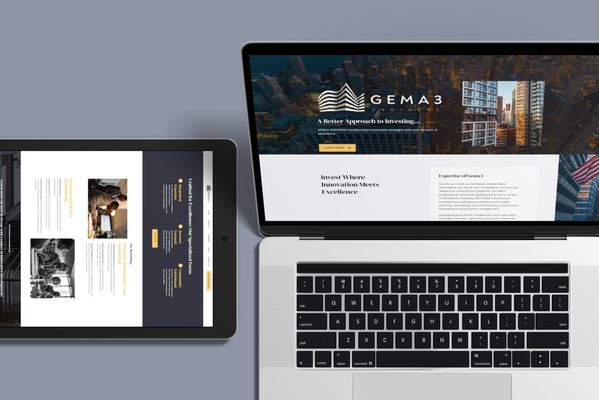 Website and Logo design for a real estate company