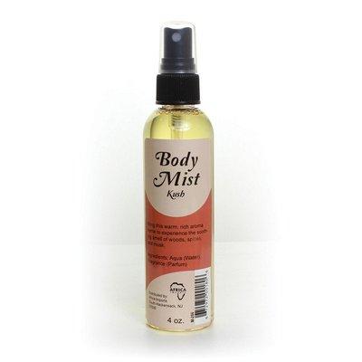 Kush is a heady, woody body mist. It has a resinous and powerful scent with sweet, musky notes that have a spicy scent