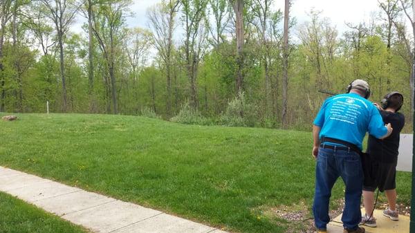 Youth shotgun class