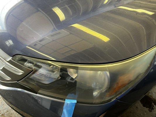 Headlight restoration