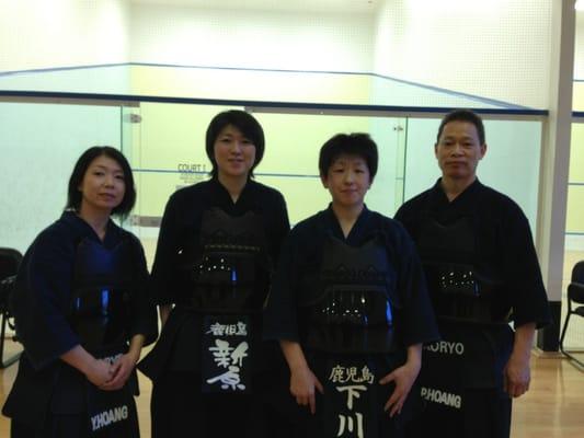 With Shimokawa Sensei from Japan