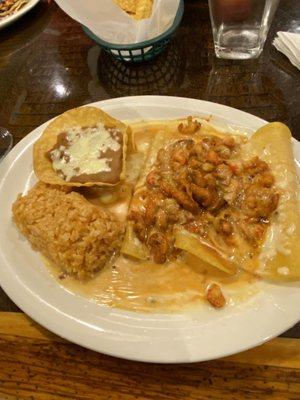 Crawfish Enchiladas