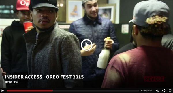 Chance the Rapper at our first event: #OreoFest 2015