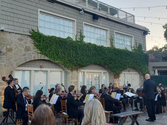 2023 event at Mountain Winery (stage/orchestra)