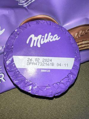 You sold me expired chocolate it's already April! I hope the other items I bought from you are still good.