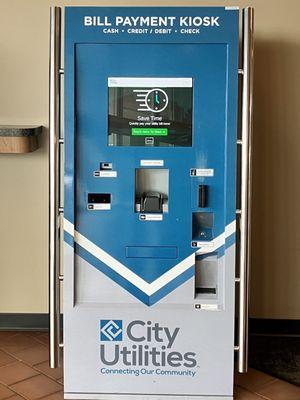 Self pay kiosk.