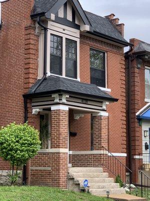 12 new screens made for 100 year old home in the Shaw neighborhood