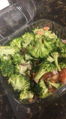 Broccoli and Bacon salad