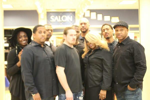 The staff at Graceful Touch Barber and Beauty Salon.