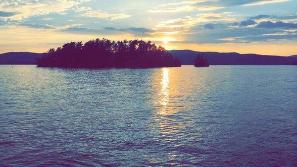 Sunset on Lake George