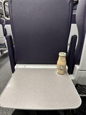 Spacious tray table