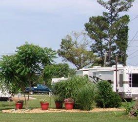 Beautifully Landscaped RV Sites