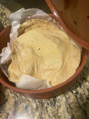 Tortillas de maíz