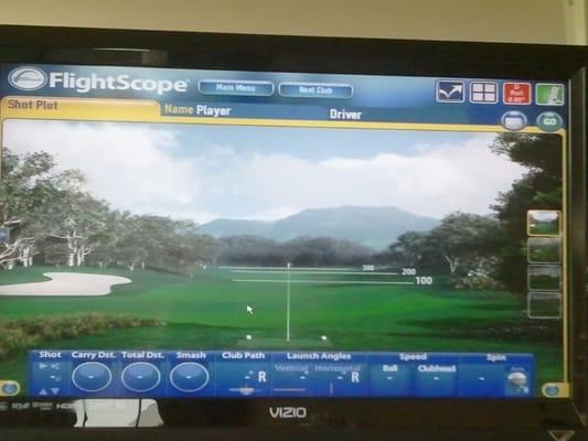 Flightscope launch monitor