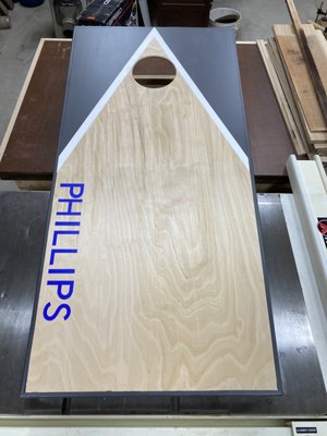 Custom corn hole boards