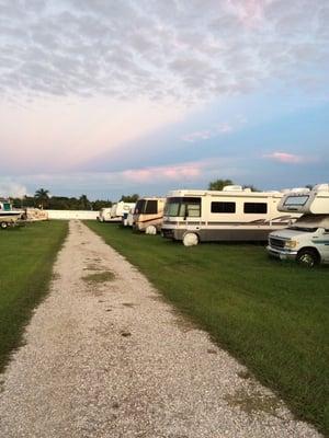 Largest outside storage near the beaches.