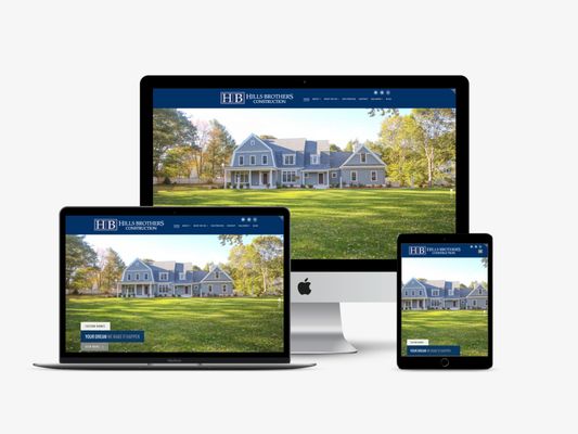 Clean, custom and fully responsive website design.