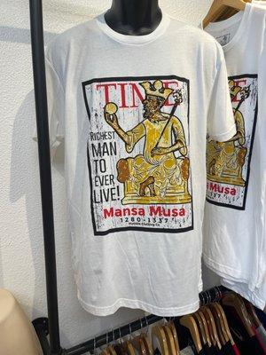 Mansa Musa very nice tshirt