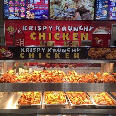 Krispy Krunchy Chicken products