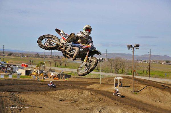 One of many fun jumps at Club Moto