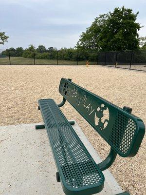 Dog park section