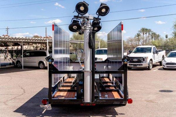 DC Solar - Mobile Solar Generator Trailer