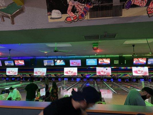 Bowling lanes