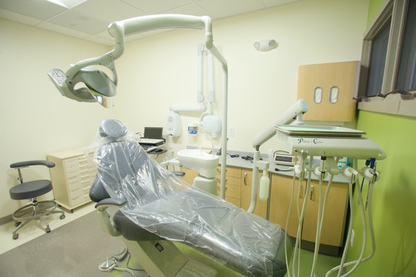 Dental exam room at Zufall Health - Hackettstown.