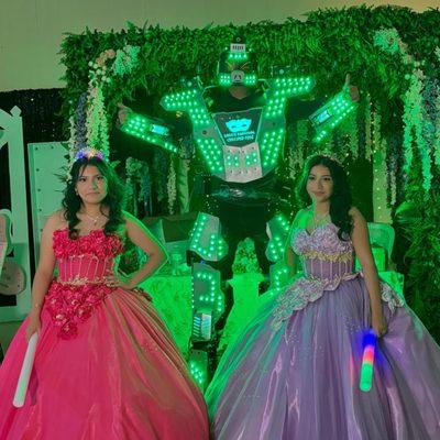 show de Robot led