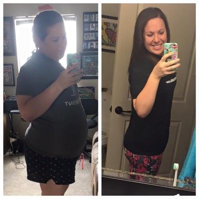 Heather has made tremendous progress in just 7 months with Orangetheory.