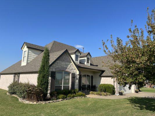 Exterior of home paint after