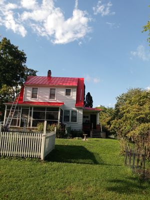 Metal roof