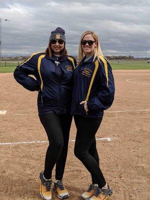 Shafter High softball jackets from C&C Printing